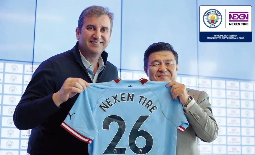 NEXEN TIRE Official partner of Manchester City Football Club