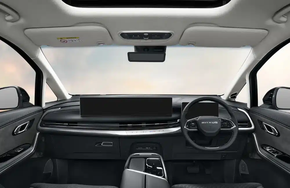 จุดเด่นภายในห้องโดยสาร MG MAXUS 9