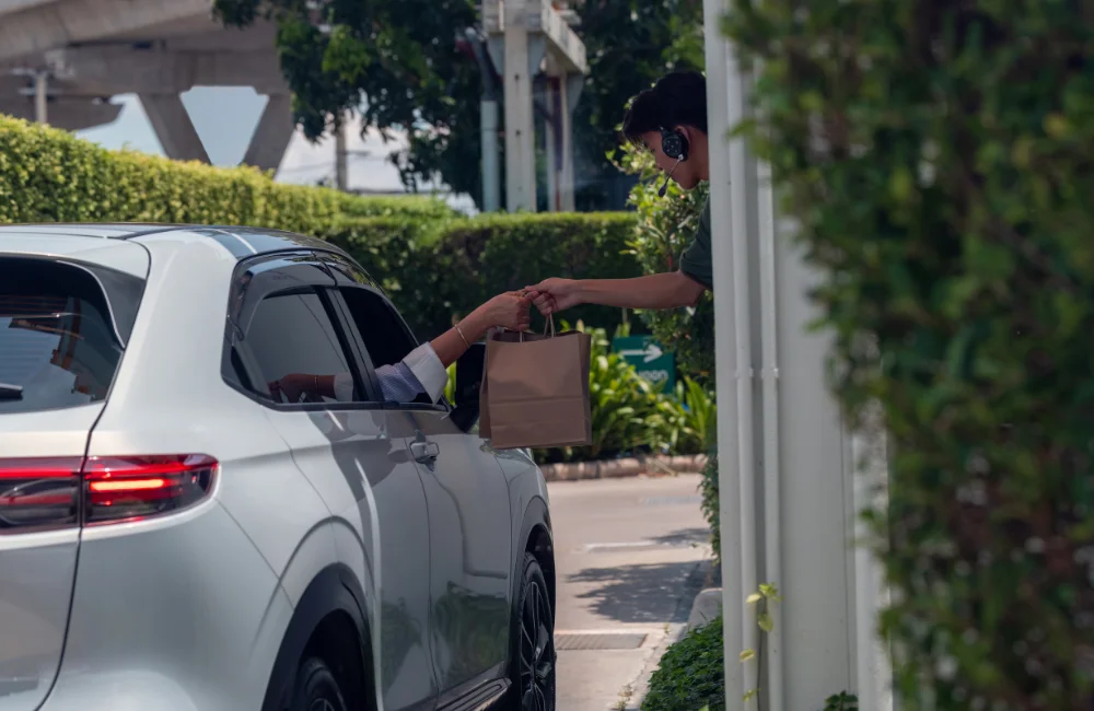 ขั้นตอนพื้นฐานในการใช้บริการ Drive Thru